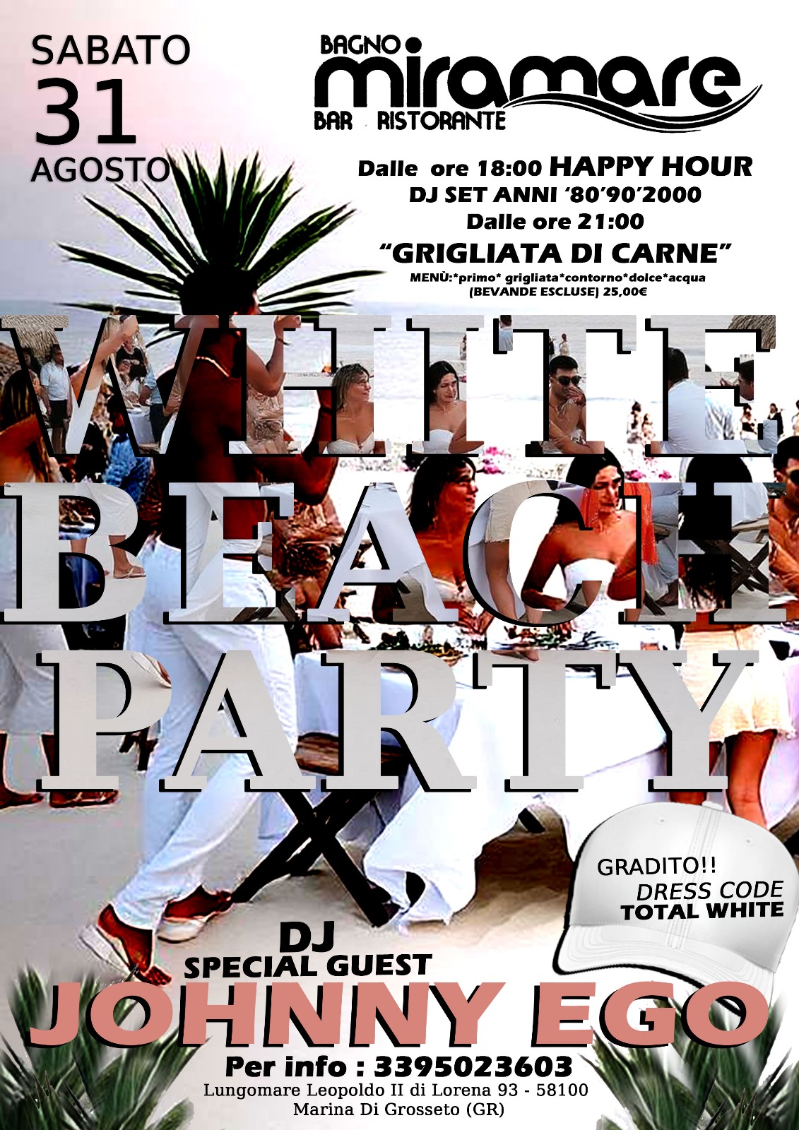 Beachparty Bagno Miramare Marina di Grosseto